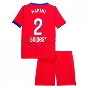 Paris Saint-Germain Hakimi 2 Alternativní 2025-26 - Dětské Fotbalové Dresy (S/S)